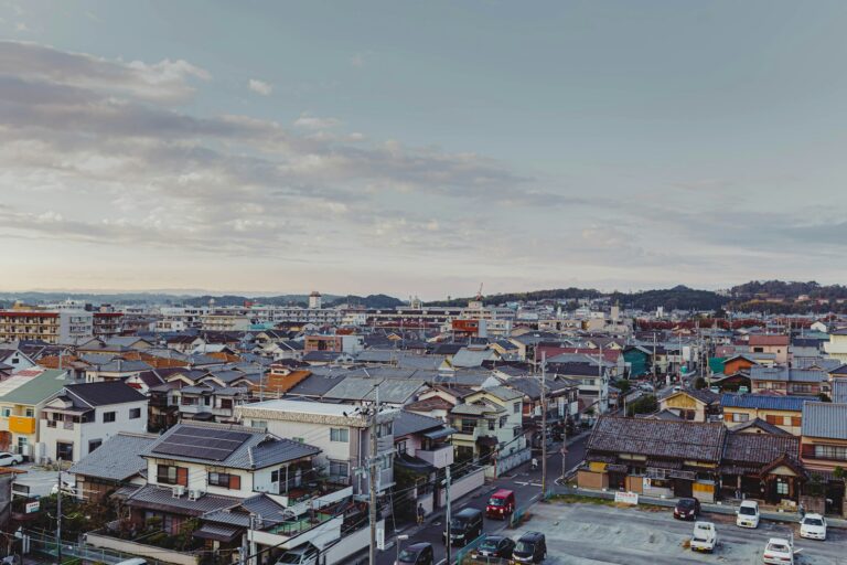 住宅街の風景